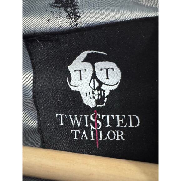 Twisted Tailor Plaid Wool Blend Sportscoat Blazer 42R - Picture 4 of 5